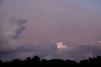 Cloudy sky, summer, Germany