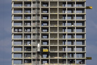Commerz Real high-rise building, construction site, Alexanderplatz, Berlin, Germany, 8 September