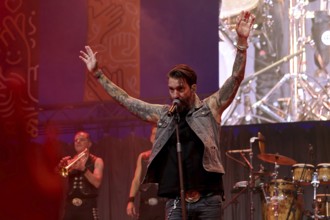 Concert The BossHoss - Alec Völkel - Citizens' Festival of the Federal President, Bellevue Palace,
