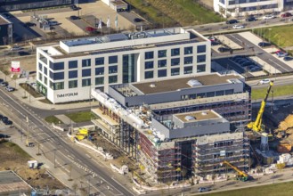 Aerial view, Technology Park Phoenix West, Daikin Chemical Europe, TMM, Hacheney, Dortmund, Ruhr