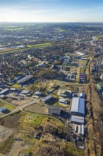 Aerial view of the CreativQuartier Fürst Leopold on the former site of the Fürst Leopold colliery