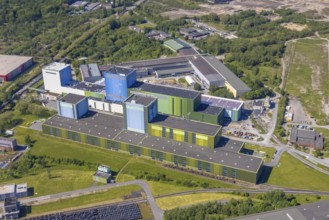Aerial photo, thyssenkrupp Steel Europe, Borsigplatz, Dortmund, Ruhr area, North Rhine-Westphalia,