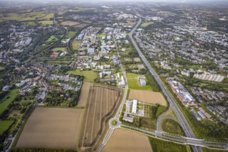 Aerial view of TZDO - TechnologieZentrumDortmund GmbH, Technische Universität Dortmund Campus Nord