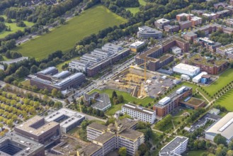 Aerial view of the TZDO - TechnologieZentrumDortmund GmbH, Technical University of Dortmund with