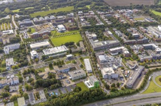 Aerial view of TZDO - TechnologieZentrumDortmund GmbH, Technische Universität Dortmund Campus Nord