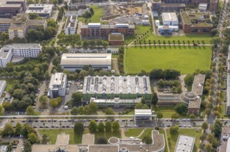 Aerial view of TZDO - TechnologieZentrumDortmund GmbH, Technische Universität Dortmund Campus Nord