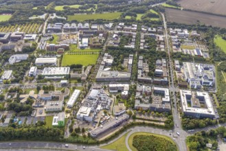 Aerial view of TZDO - TechnologieZentrumDortmund GmbH, Technische Universität Dortmund Campus Nord