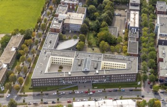 Aerial view of the TZDO - TechnologieZentrumDortmund GmbH, Technische Universität Dortmund Campus