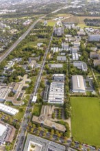 Aerial view of TZDO - TechnologieZentrumDortmund GmbH, Technische Universität Dortmund Campus Nord
