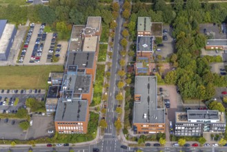 Aerial view of TZDO - TechnologieZentrumDortmund GmbH, Technische Universität Dortmund Campus Nord