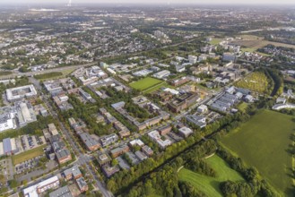 Aerial view of TZDO - TechnologieZentrumDortmund GmbH, Technische Universität Dortmund Campus Nord