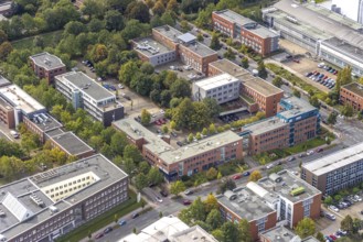 Aerial view of TZDO - TechnologieZentrumDortmund GmbH, Technische Universität Dortmund Campus Nord