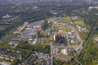Phönix-West Areal and Hoesch-Gasometer as well as Wilo Park, BMW branch Dortmund, INTECH Die