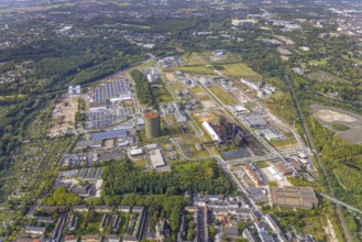 Phönix-West Areal and Hoesch-Gasometer as well as Wilo Park, BMW branch Dortmund, INTECH Die