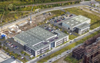 Phoenix-West area with company building Albonair and Centre for Production Technology at