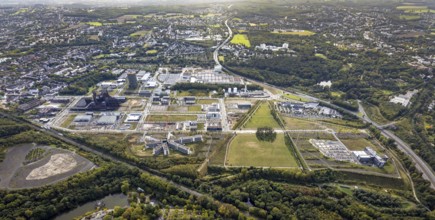 Phönix-West Areal and Hoesch-Gasometer as well as Wilo Park, BMW branch Dortmund, INTECH Die