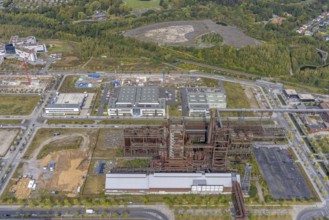 Phönix-West area with blast furnace plant as well as company building Albonair and centre for