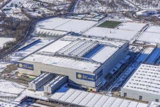 Aerial view, MERKUR SPIEL-ARENA football stadium, Düsseldorf, Rhineland, North Rhine-Westphalia,
