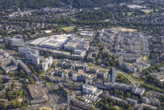 Aerial view of the future METRO campus in Düsseldorf Flingern at METROstraße 1, Flingern,