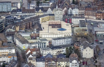 Aerial view, Hansa Center shopping centre, Bottrop, Ruhr area, North Rhine-Westphalia, Germany,