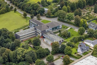 Aerial photo, St. Jacobus secondary school in Breckerfeld, Sauerland, North Rhine-Westphalia,