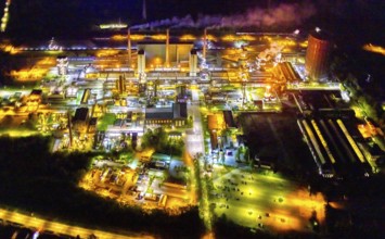 Aerial view, Prosper coking plant, Boy, Bottrop, Ruhr area, North Rhine-Westphalia, Germany,