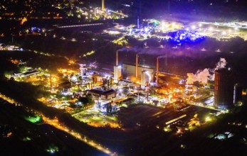 Aerial view, Prosper coking plant, Boy, Bottrop, Ruhr area, North Rhine-Westphalia, Germany,