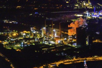 Aerial view, Prosper coking plant, Boy, Bottrop, Ruhr area, North Rhine-Westphalia, Germany,