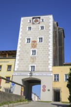 City gate, Tittmoning, Bavaria, Germany