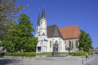 Tilly Chapel behind the Collegiate Parish Church of St Philip and St James, Altötting, Bavaria,