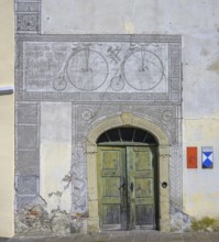 House with sgraffito for Johann Puch, Bad Radkersburg, Styria, Austria
