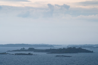 Forested archipelago, Archipelago landscape, Åland, Åland Islands, Finland
