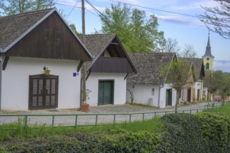 Cellar alley, Zmajevac, Osijek-Baranja County, Croatia