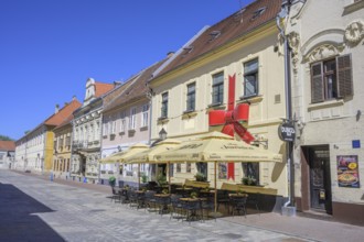 Local in the street Franje Kuhaca, Tvrda, Osijek, Osijek-Baranja County, Croatia