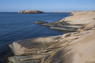 Rocky coast, Bohus granite, Ramsvik, Naturreservat Ramsviklandet, Bohuslän, Skagerrak, Sotenäs,