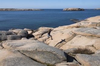Rocky coast, Bohus granite, Ramsvik, Naturreservat Ramsviklandet, Bohuslän, Skagerrak, Sotenäs,