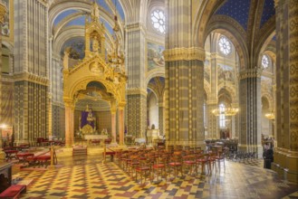 Interior view of the Cathedral of St Petra, Ðakovo, Osijek-Baranja County, Croatia