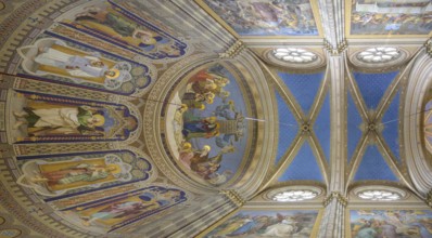 Interior view of the Cathedral of St Petra, Ðakovo, Osijek-Baranja County, Croatia