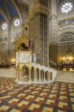 Interior view of the Cathedral of St Petra, Ðakovo, Osijek-Baranja County, Croatia