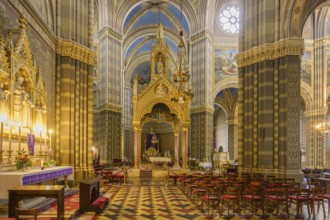 Interior view of the Cathedral of St Petra, Ðakovo, Osijek-Baranja County, Croatia