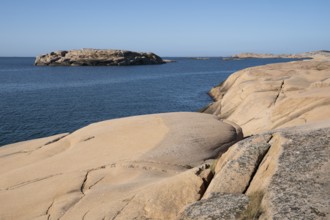 Rocky coast, Bohus granite, Ramsvik, Naturreservat Ramsviklandet, Bohuslän, Skagerrak, Sotenäs,
