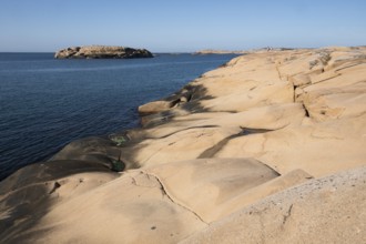 Rocky coast, Bohus granite, Ramsvik, Naturreservat Ramsviklandet, Bohuslän, Skagerrak, Sotenäs,