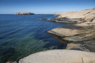 Rocky coast, Bohus granite, Ramsvik, Naturreservat Ramsviklandet, Bohuslän, Skagerrak, Sotenäs,