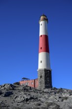Lighthouse from 1915, Diaz Point, Lüderitz Peninsula, Karas Region, Namibia