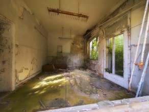 Abandoned military site Wustrow peninsula Baltic Sea Germany
