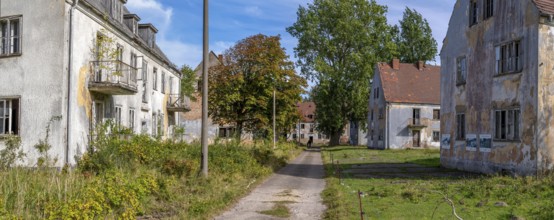 Abandoned military site Wustrow peninsula Baltic Sea Germany