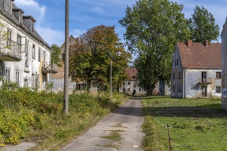 Abandoned military site Wustrow peninsula Baltic Sea Germany