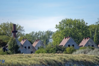 Abandoned military site Wustrow peninsula Baltic Sea Germany