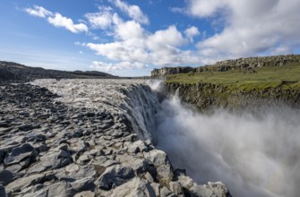 Dettifoss waterfall, Jökulsárgljúfur National Park, North Iceland, Iceland