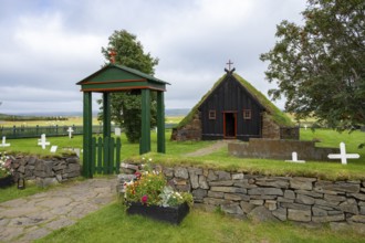 Víðimýri Peat Church, North Iceland, Iceland